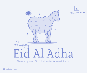 Eid Al Adha Lamb Facebook post Image Preview