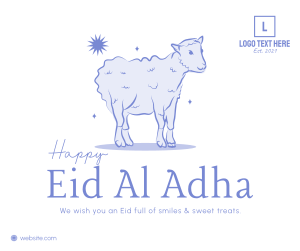Eid Al Adha Lamb Facebook post