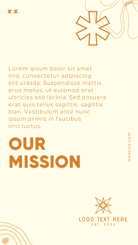 Mission Asterisk Facebook Story Design