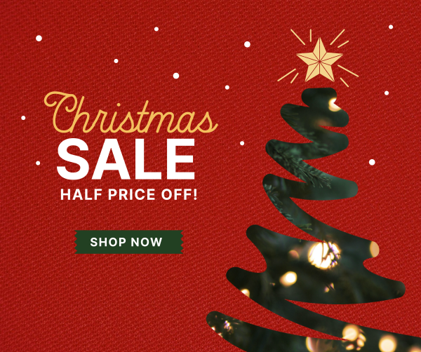 Merry Sale Facebook Post Design Image Preview