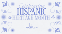 Traditional Hispanic Heritage Month Animation Preview