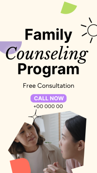 Family Counseling Facebook Story Image Preview