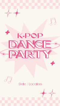 Kpop Y2k Party TikTok Video Design