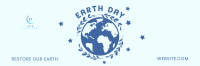 Restore Earth Day Twitter header (cover) Image Preview