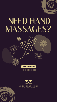 Solace Massage Facebook Story Design