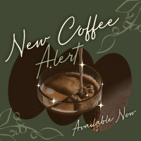 Brand New Coffee Flavor Instagram Post Design