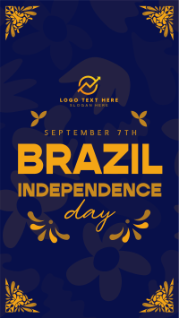 Brazil Independence Patterns Instagram reel Image Preview