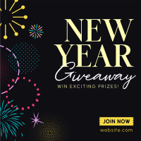 Circle Swirl New Year Giveaway Linkedin Post Image Preview