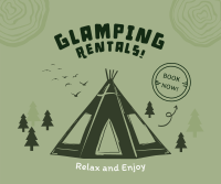 Weekend Glamping Rentals Facebook post Image Preview