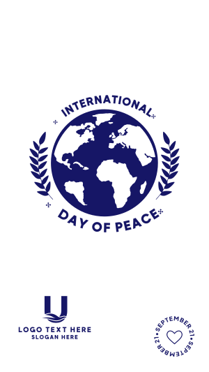 International Day of Peace Instagram story Image Preview