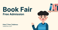 Kids Book Fair Facebook Ad Design