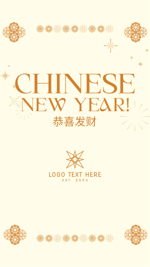 Happy Chinese New Year Facebook story Image Preview