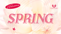 Floral Welcome Spring Facebook event cover Image Preview