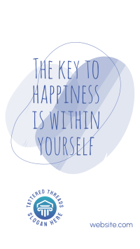 Key to Happiness TikTok Video Image Preview