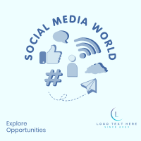 Social Media World Linkedin Post Image Preview