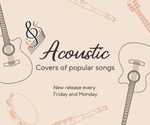 Acoustic Music Covers Facebook post Image Preview