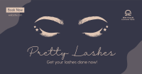 Pretty Lashes Facebook ad Image Preview