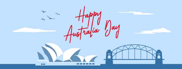 Happy Australia Day Facebook Cover Design Image Preview