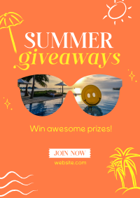 Summer Treat Giveaways Poster Image Preview