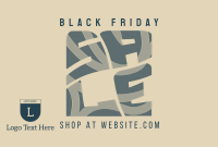 Blackout Friday Pinterest Cover Design Image Preview