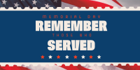 Remember Memorial Day Twitter post Image Preview