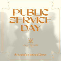 Celebrating Public Servants Instagram Post Image Preview
