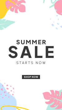 Flashy Summer Sale Facebook story Image Preview