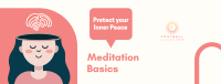 Beginner Meditation Workshop Facebook cover Image Preview