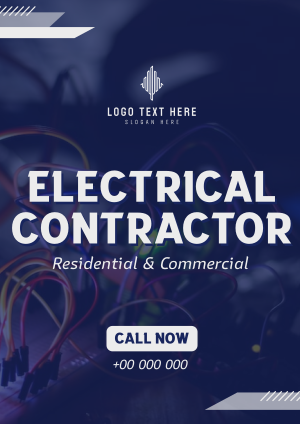  Electrical Contractor Service Flyer Image Preview