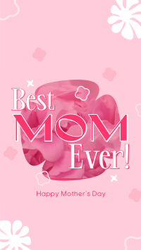 Best Mom Ever Facebook Story Design