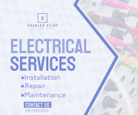Electrical Service Provider Facebook post Image Preview