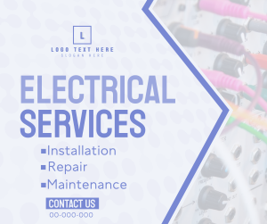 Electrical Service Provider Facebook post Image Preview