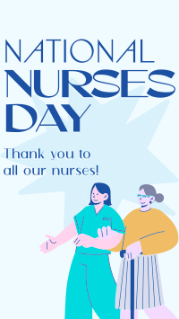 Nurses Day Appreciation Instagram Story Design