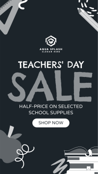 Favorite Teacher Sale TikTok Video Image Preview