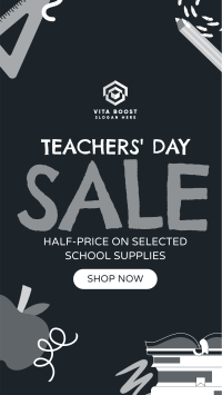 Favorite Teacher Sale TikTok Video Image Preview