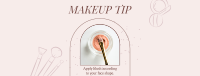 Makeup Beauty Tip Facebook Cover Design
