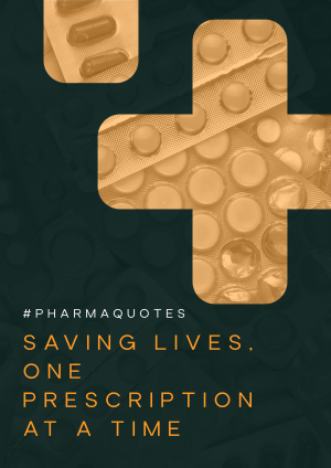 Prescriptions Save Lives Flyer Image Preview