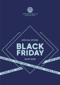 Flash Sale Black Friday Poster Image Preview
