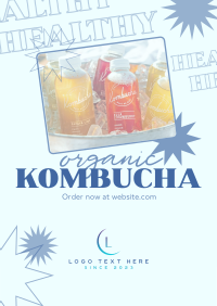 Healthy Kombucha Flyer Image Preview