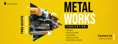 Metal Works Facebook cover Image Preview