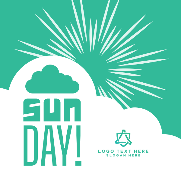 Sunday Sun Day Instagram Post Design Image Preview