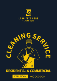 Janitorial Service Flyer Image Preview
