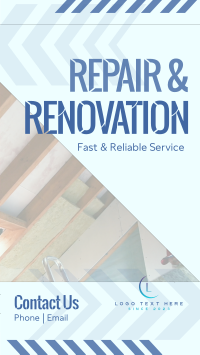 Repair & Renovation TikTok video Image Preview