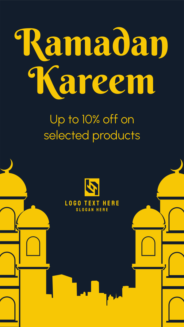 Ramadan Sale Facebook Story Design Image Preview