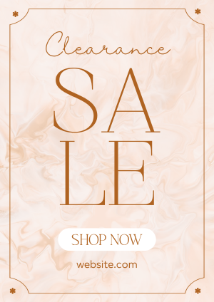 Elegant Marble Sale Flyer Image Preview