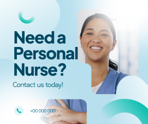 Hiring Personal Nurse Facebook post Image Preview