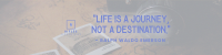 Life is a Journey LinkedIn banner Image Preview