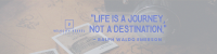 Life is a Journey LinkedIn Banner Image Preview