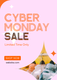 Quirky Cyber Monday Sale Flyer Image Preview