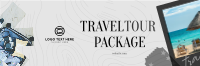 Travel Package  Twitter Header Design